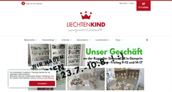 Desktop Screenshot of liechtenkind.com